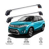 SUZUKI VITARA 2015-2019 TRX2 Thunder Carrier Barres transversales pour galerie de toit 2 barres
